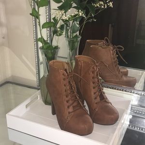 Charlotte Russe Unused Booties Size 8